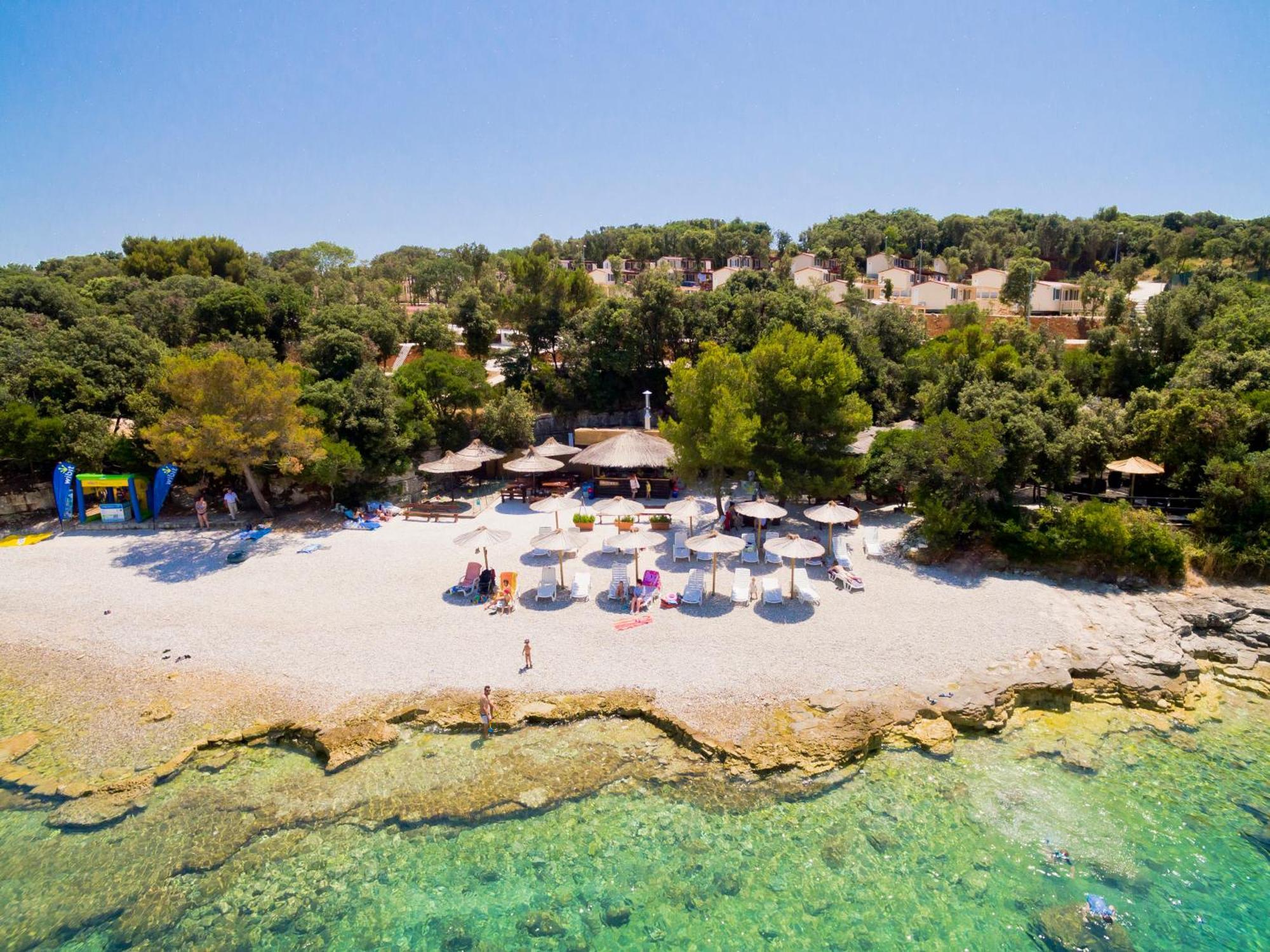 Happy Camp Mobile Homes In Brioni Sunny Camping Štinjan Exterior foto